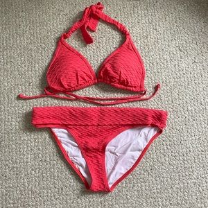 Coral Bikini Set